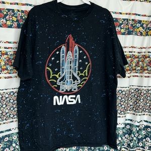 NASA splatter tee by FREEZE